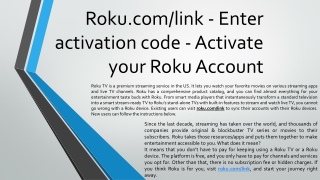 roku.com/link