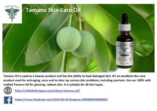 Tamanu oil