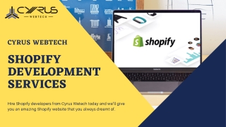 Professional Shopify Development Company
