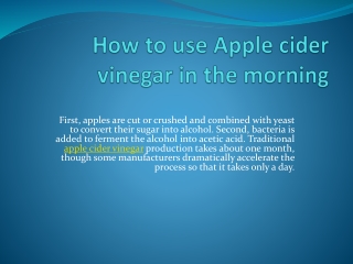 Apple cider vinegar buy