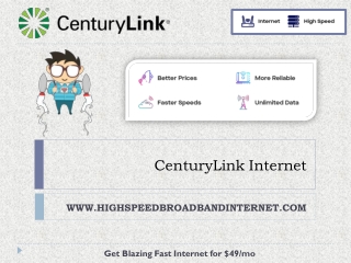 CenturyLink Internet - High Speed Broadband Internet
