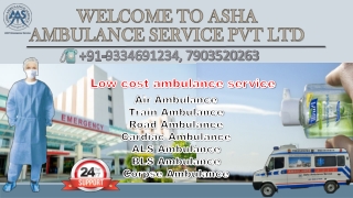Get Authorized Road Ambulance Service at an affordable price |ASHA