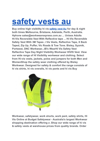 safety vests au.docx
