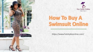 How To Buy A Swimsuit Online
