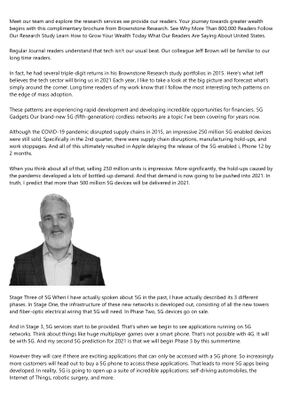 Jeff Brown Exponential Tech Investor Updated - Video ...
