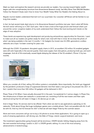Jeff Brown's Timed Stocks: Final Countdown Review - Legit Or ...