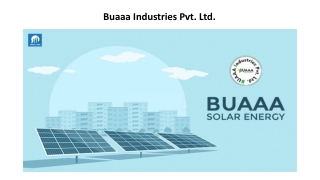 Buaaa Industries Pvt. Ltd.