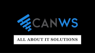 All About IT Solutions | Canws Technologies