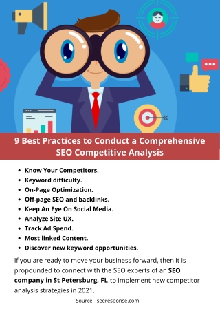 9 Best Practices to Conduct a Comprehensive SEO Competitive Analysis