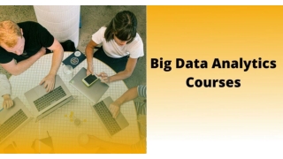 Big Data Analytics Courses