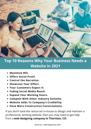 Top 10 Reasons Why Your Business Needs a Website in 2021
