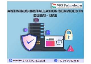 Know the Technique to Resolve Antivirus Threats Dubai