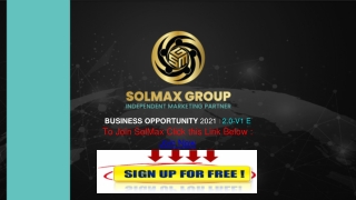Solmax Global Business Opportunity