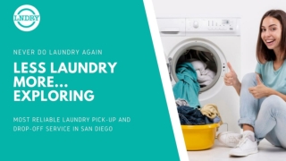 Services Offer By Lndry Laundry in San Diego