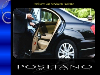 Exclusive Car Service in Positano