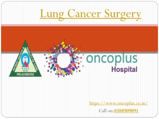 Lung cancer surgery