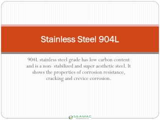 Stainless Steel 904L