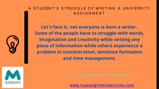 Why Students struggle with their Assignments?