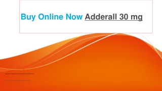 Adderall 30 mg