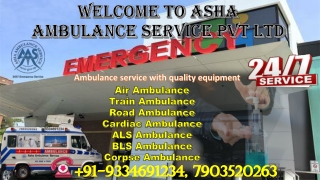 Affordable Road Ambulance Service with medical equipment in low budget |ASHA
