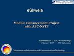 Module Enhancement Project with APC-NSTP