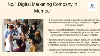 No.1 Digital Marketing Company in Mumbai | Digital Services