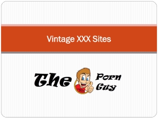 Vintage XXX Sites