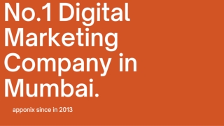 No.1 Digital Marketing Company in Mumbai.