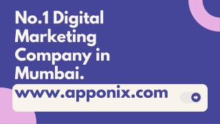 No.1 Digital Marketing Company in Mumbai.