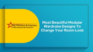 Most Beautiful Modular Wardrobe Designs To Change Your Room Look