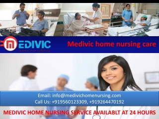 Medivic Home Nursing Service in Kolkata and Ranchi