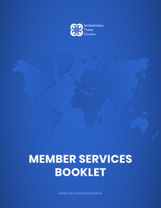 International Trade Council Member Benefits Brochure 2021