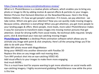 PhotoVibrance Review