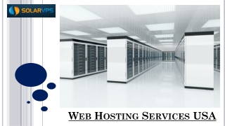 Web Hosting Services USA