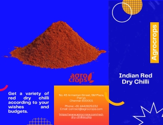 Know About Indian Red Dry Chilli