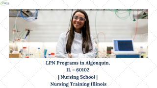 LPN Programs in Algonquin, IL – 60102 | Nursing School | Nursing Training Illino