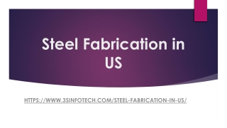 Steel Fabricaiton in US