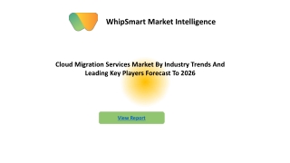 cloud migration services market