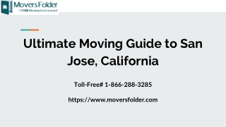 Ultimate Moving Guide to San Jose