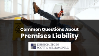 Common Questions About Premises Liability