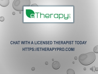 When should you consider approaching an online counsellor - eTherapypPro