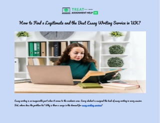 How to Find a Legitimate and the Best Essay Writing Service in UK
