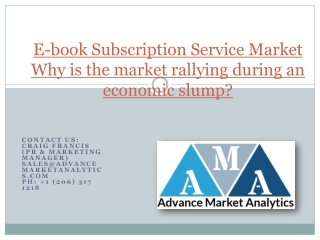 E-book Subscription Service Market