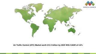 Air Traffic Control (ATC) Market worth $12.3 billion by 2025 With CAGR of 4.8%