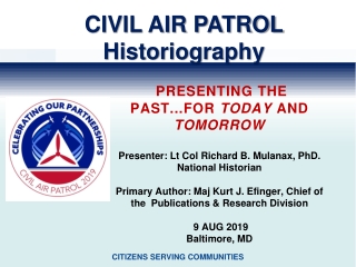 CIVIL AIR PATROL Historiography