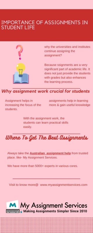 Importance of Assignments for Students