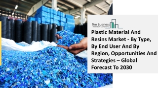 2021 Plastic Material And Resins Market Share, Restraints, Segments And Regions