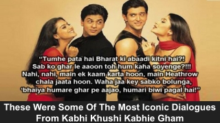 These Were Some Of The Most Iconic Dialogues From Kabhi Khushi Kabhie Gham..