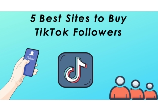 5 Best Sites to Buy TikTok Followers