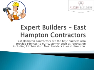 Hamptons Design Build firms